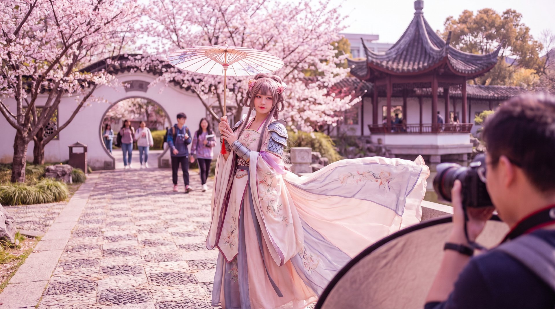 色虎传媒：古风校园写真拍摄